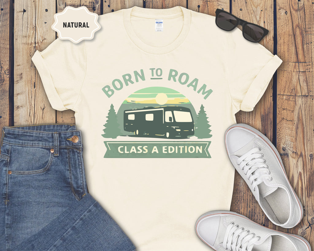 Born to Roam RV camper T-Shirt
