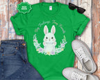 Big Feelings Tiny Friends Cute White Bunny T-Shirt
