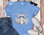 Big Feelings Tiny Friends Chubby Raccoon T-Shirt