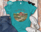 My Happy Place Barn Scene T-Shirt
