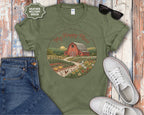 My Happy Place Barn Scene T-Shirt