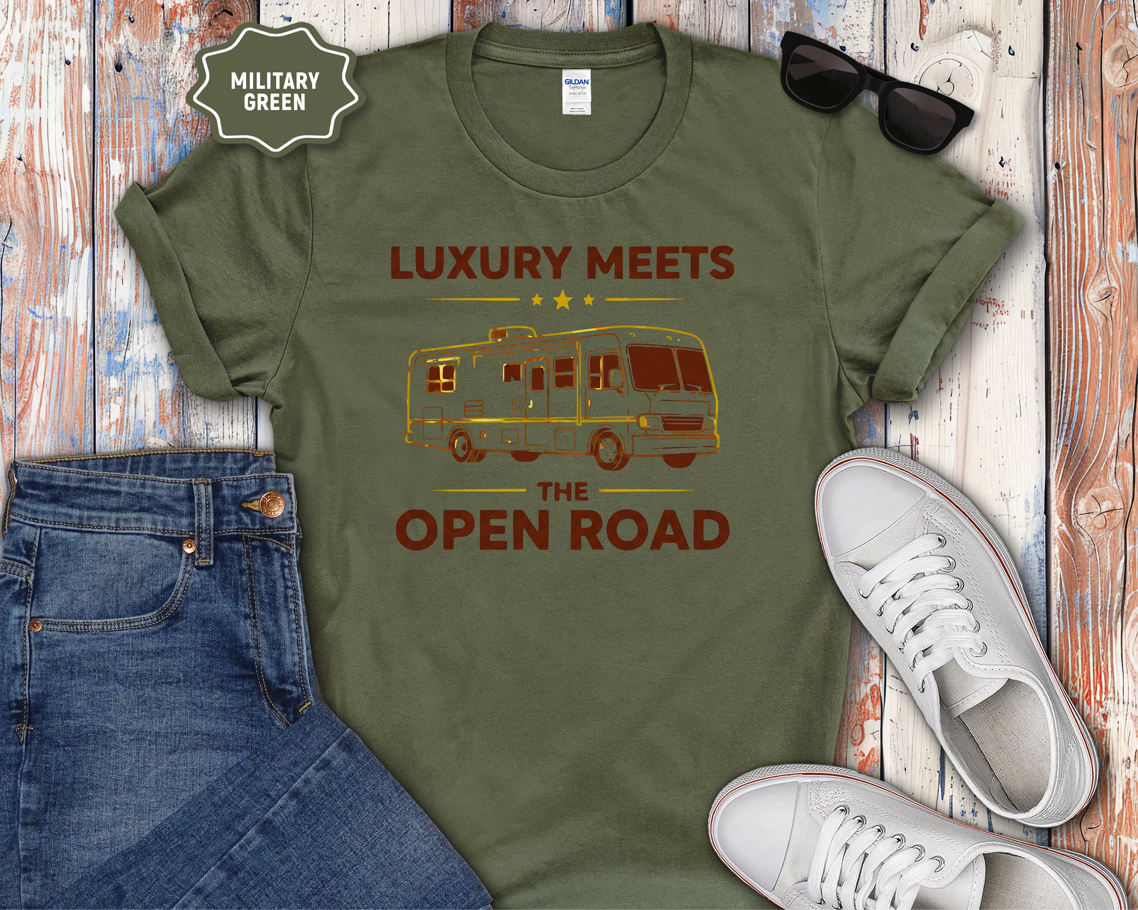 Luxury Meets the Open Road T-Shirt