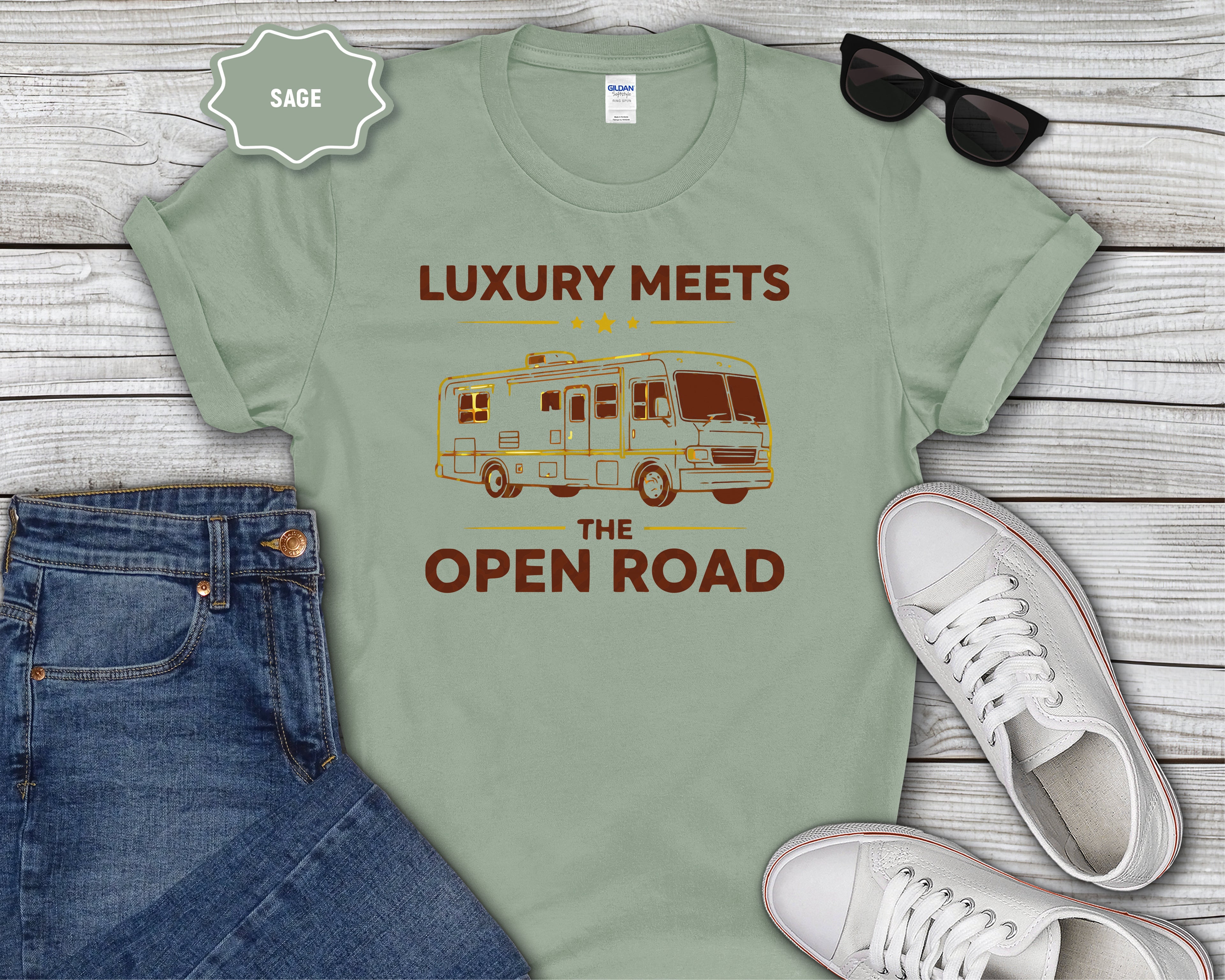 Luxury Meets the Open Road T-Shirt