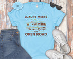 Luxury Meets the Open Road T-Shirt