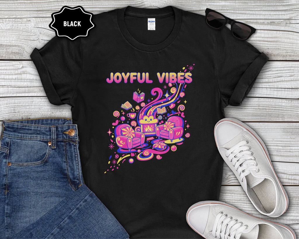 Joyful Vibes graphic T-Shirt