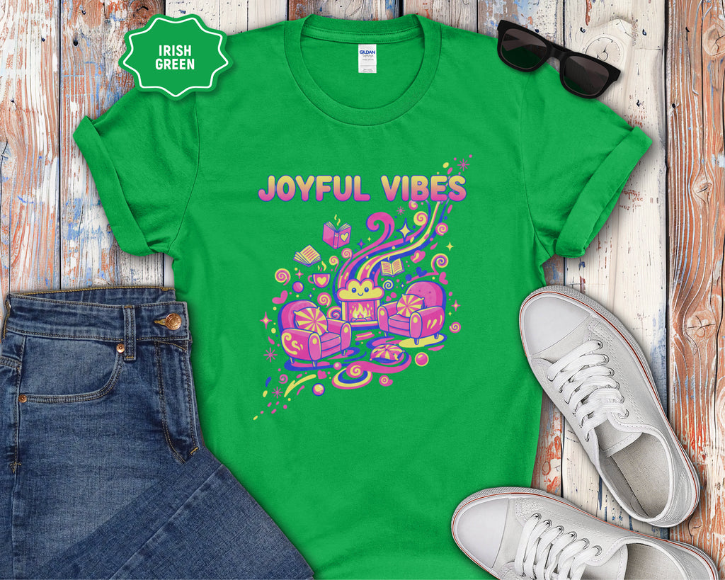 Joyful Vibes graphic T-Shirt