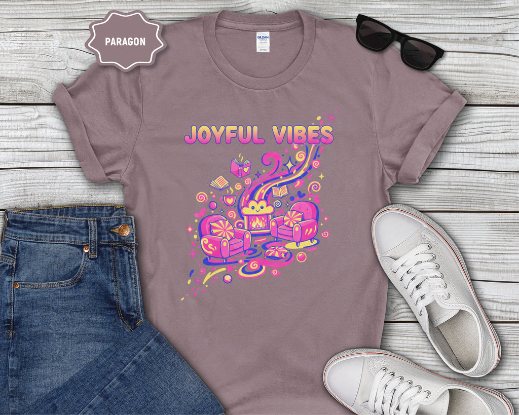 Joyful Vibes graphic T-Shirt