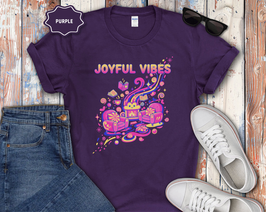 Joyful Vibes graphic T-Shirt