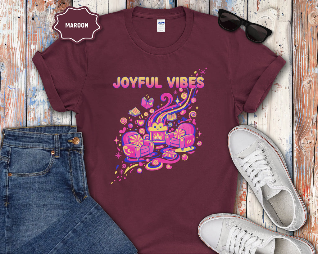Joyful Vibes graphic T-Shirt
