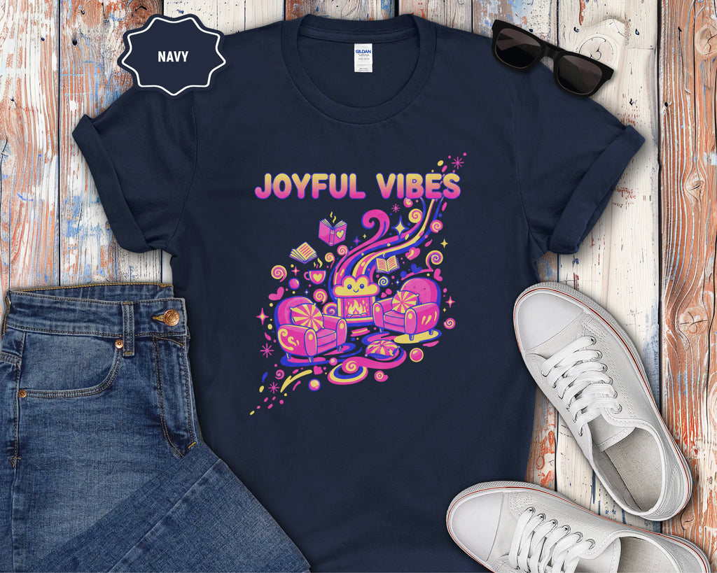 Joyful Vibes graphic T-Shirt