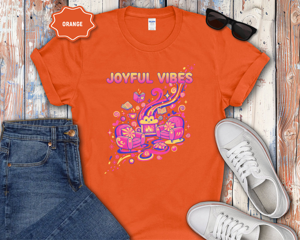Joyful Vibes graphic T-Shirt