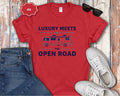 Luxury Meets the Open Road RV Camper T-Shirt