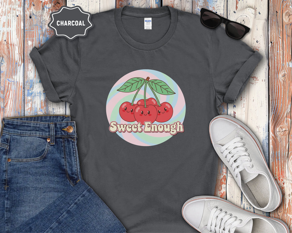 Sweet Enough cherries graphic T-Shirt