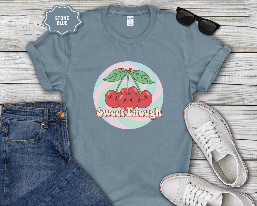 Sweet Enough cherries graphic T-Shirt