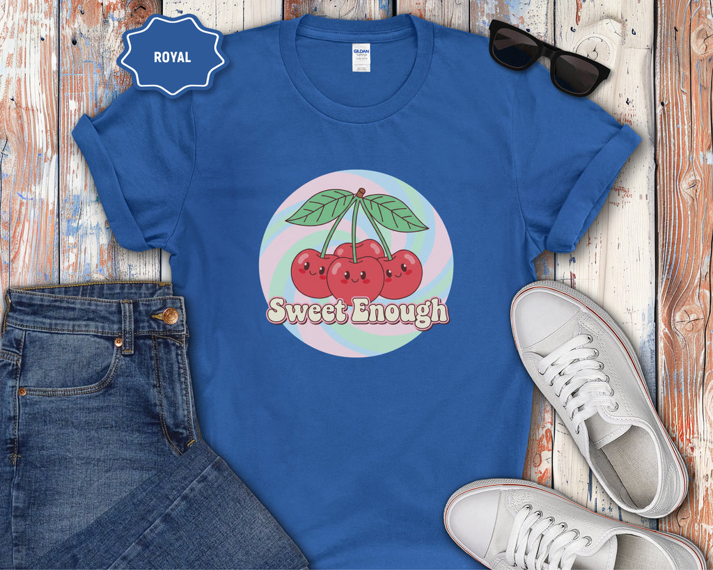 Sweet Enough cherries graphic T-Shirt