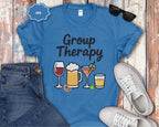 Group Therapy Alcohol Funny Mental Health T-Shirt
