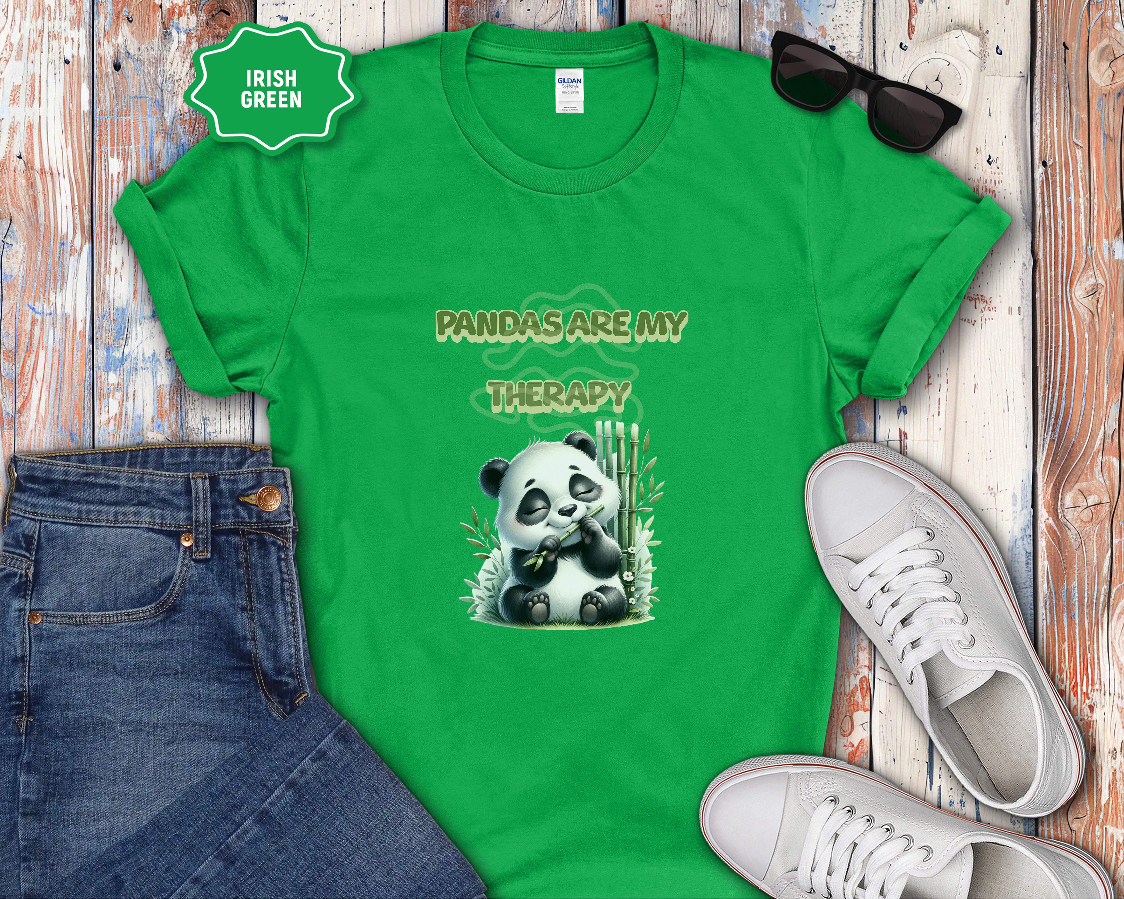 Pandas Are My Therapy T-Shirt