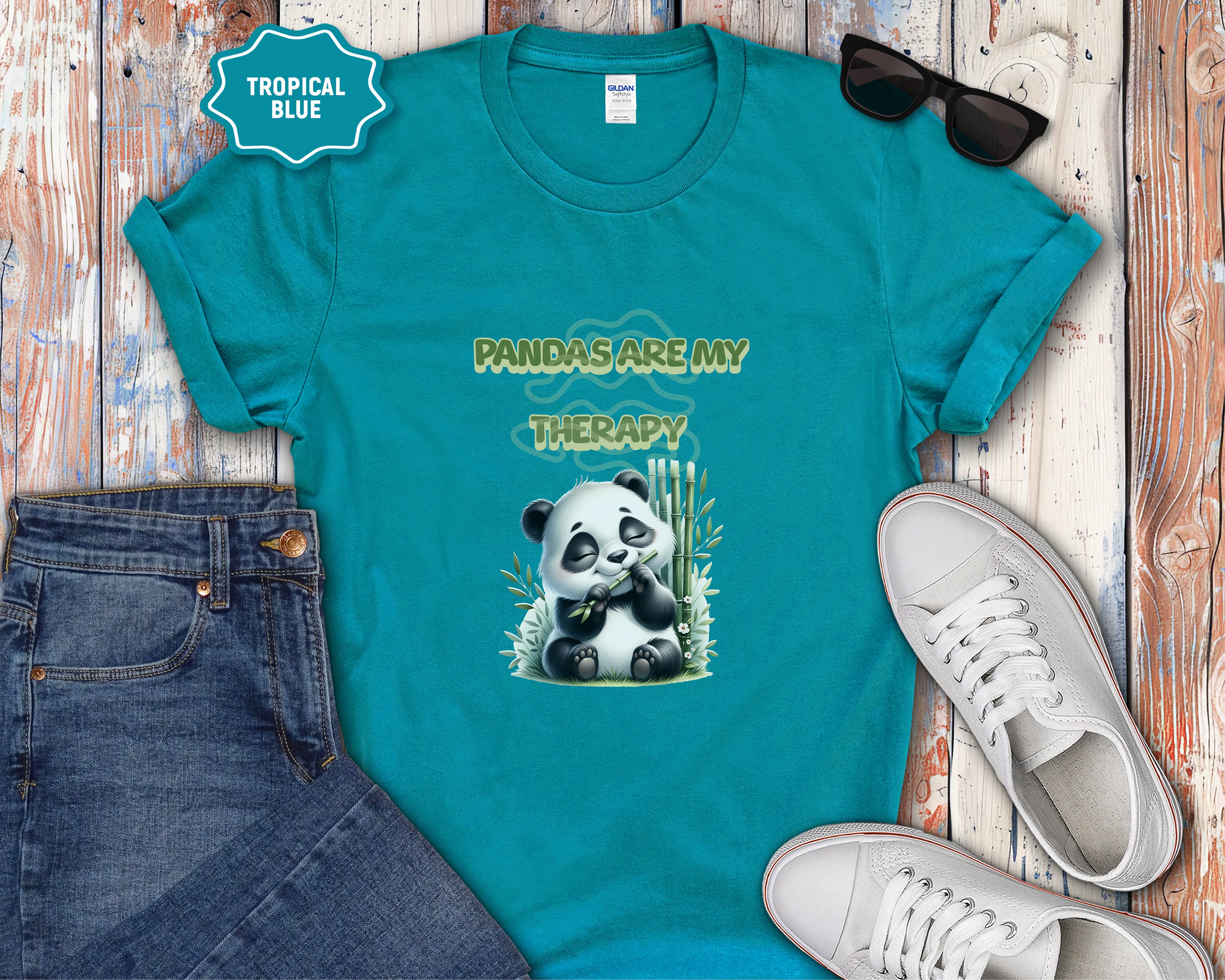 Pandas Are My Therapy T-Shirt