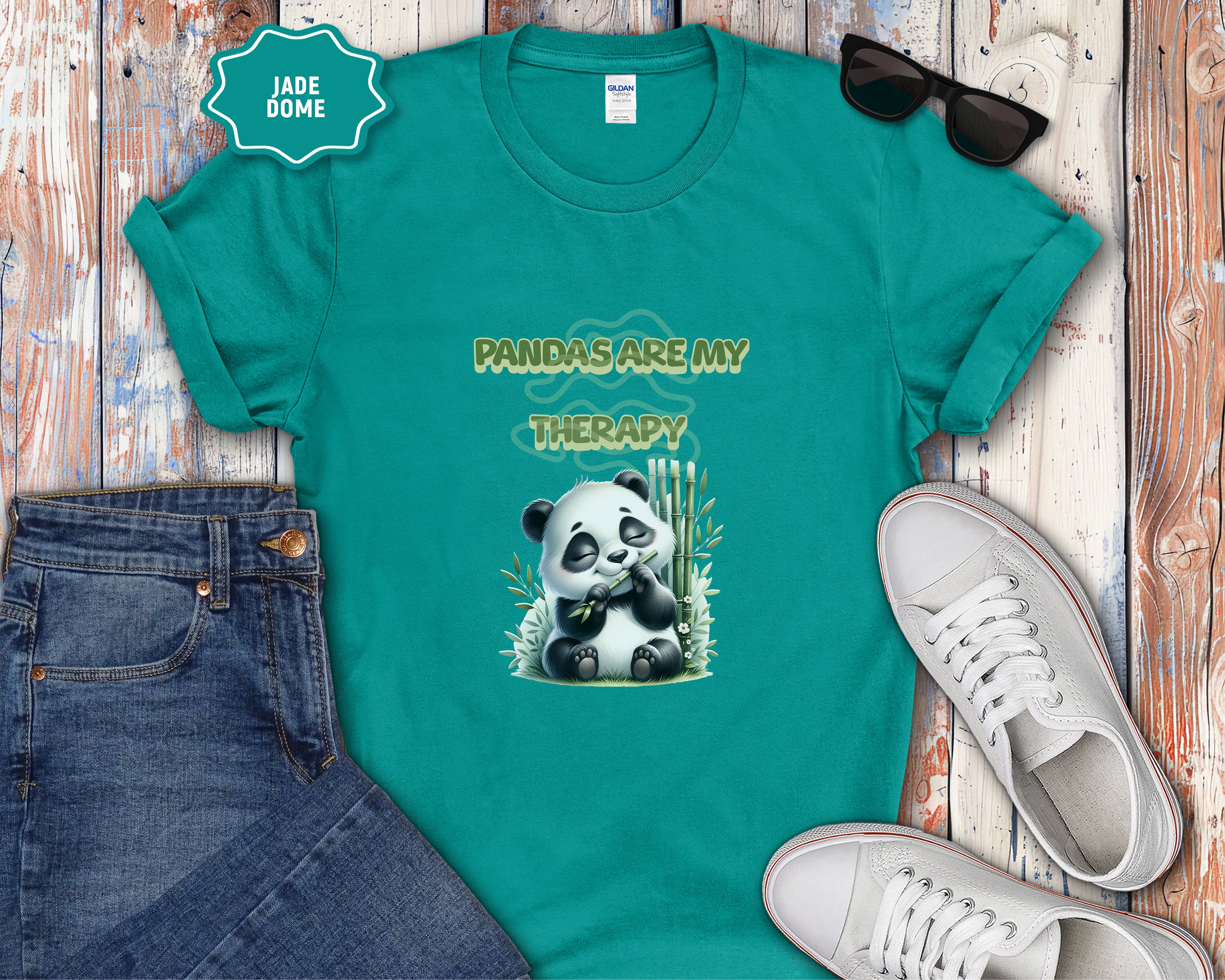 Pandas Are My Therapy T-Shirt