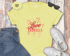Love Yourself Hearts T-Shirt