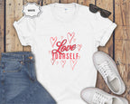 Love Yourself Hearts T-Shirt