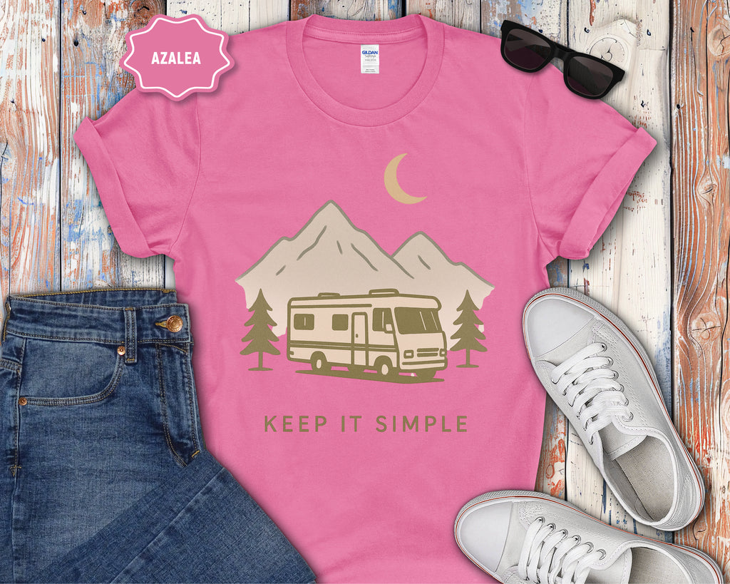 Class A RV Camping Keep It Simple T-Shirt