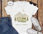 Class A RV Camping Keep It Simple T-Shirt