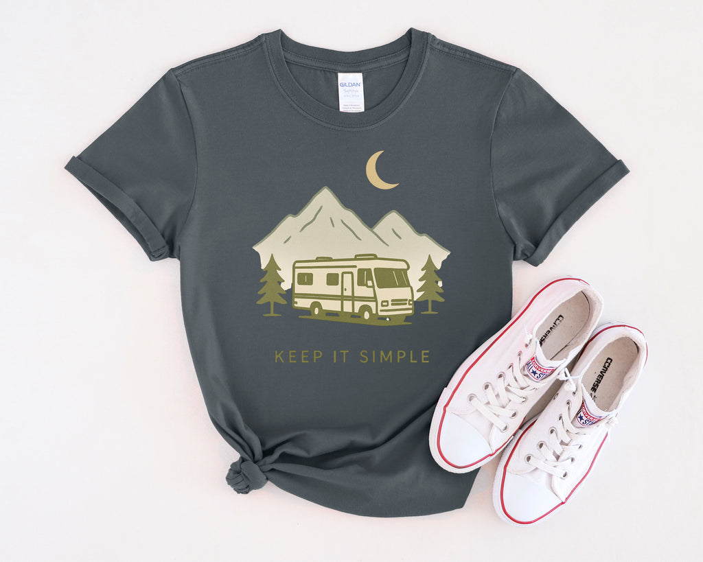 Class A RV Camping Keep It Simple T-Shirt