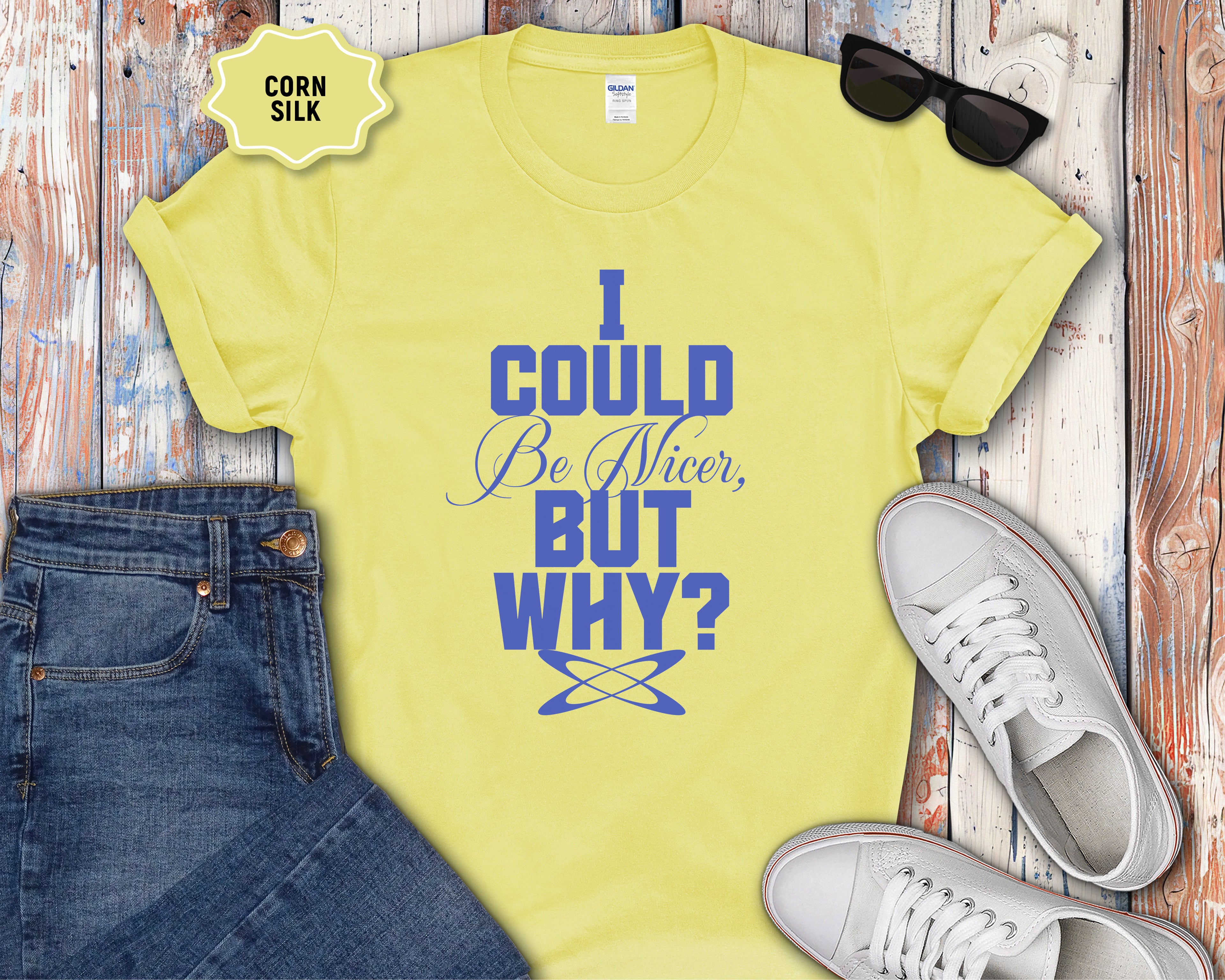 I Could Be Nicer But Why? T-Shirt