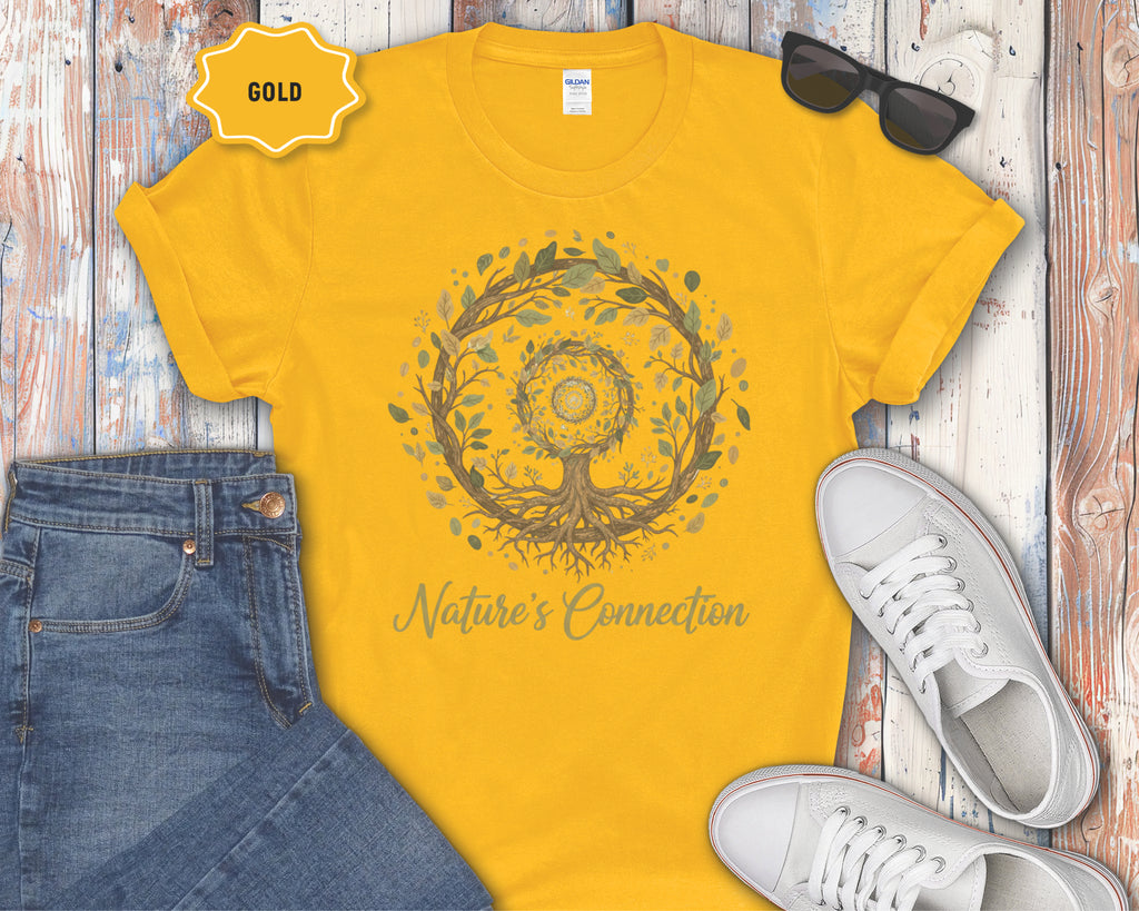 Natures Connection Tree of Life Mandala T-Shirt