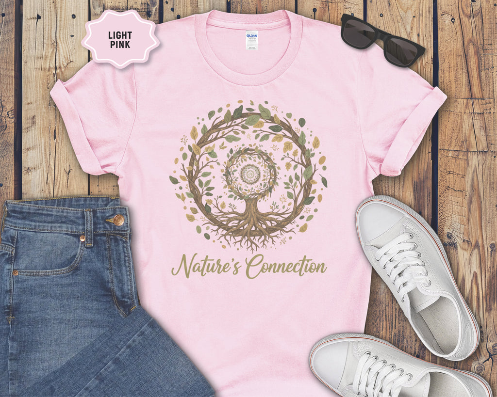 Natures Connection Tree of Life Mandala T-Shirt