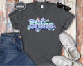 Shine Bubble Text T-Shirt