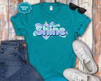 Shine Bubble Text T-Shirt