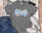 Shine Bubbly Pastel Lettering T-Shirt