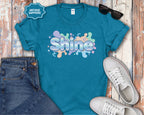 Shine Bubbly Pastel Lettering T-Shirt