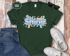 Shine Bubbly Pastel Lettering T-Shirt