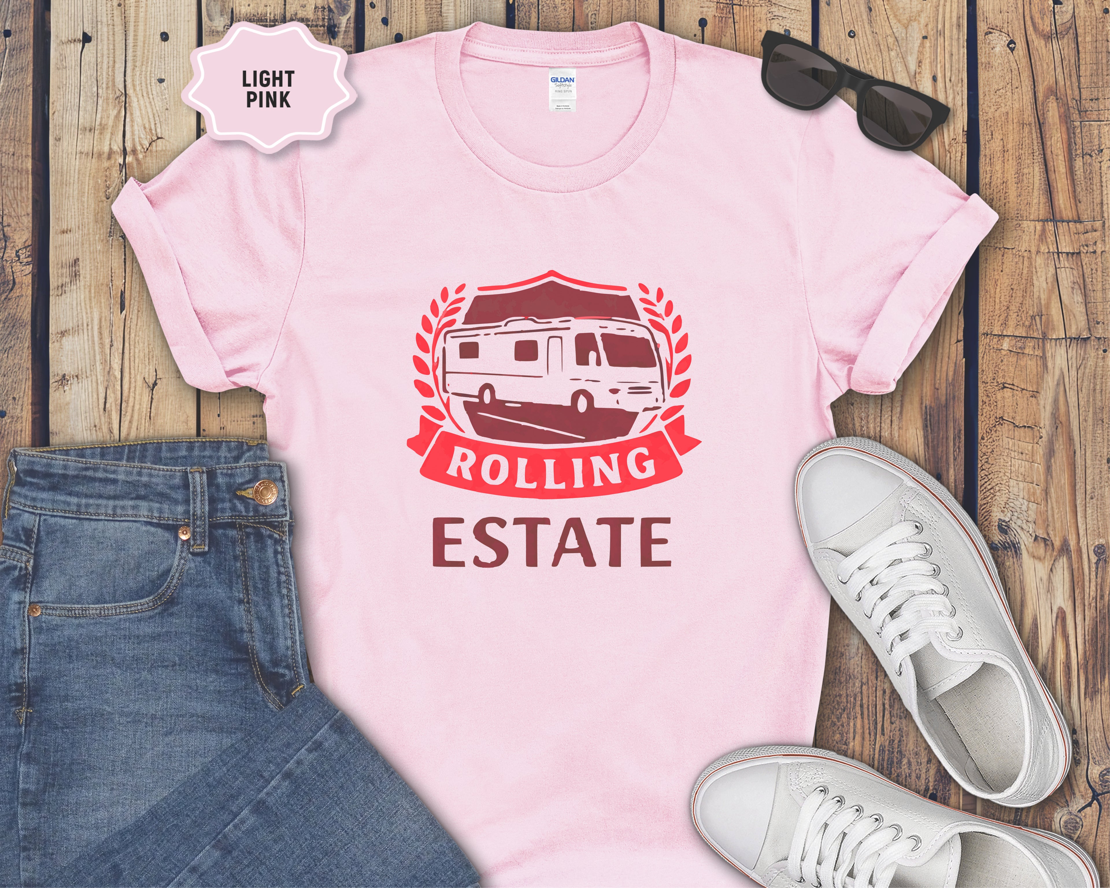Rolling Estate RV Motorhome T-Shirt