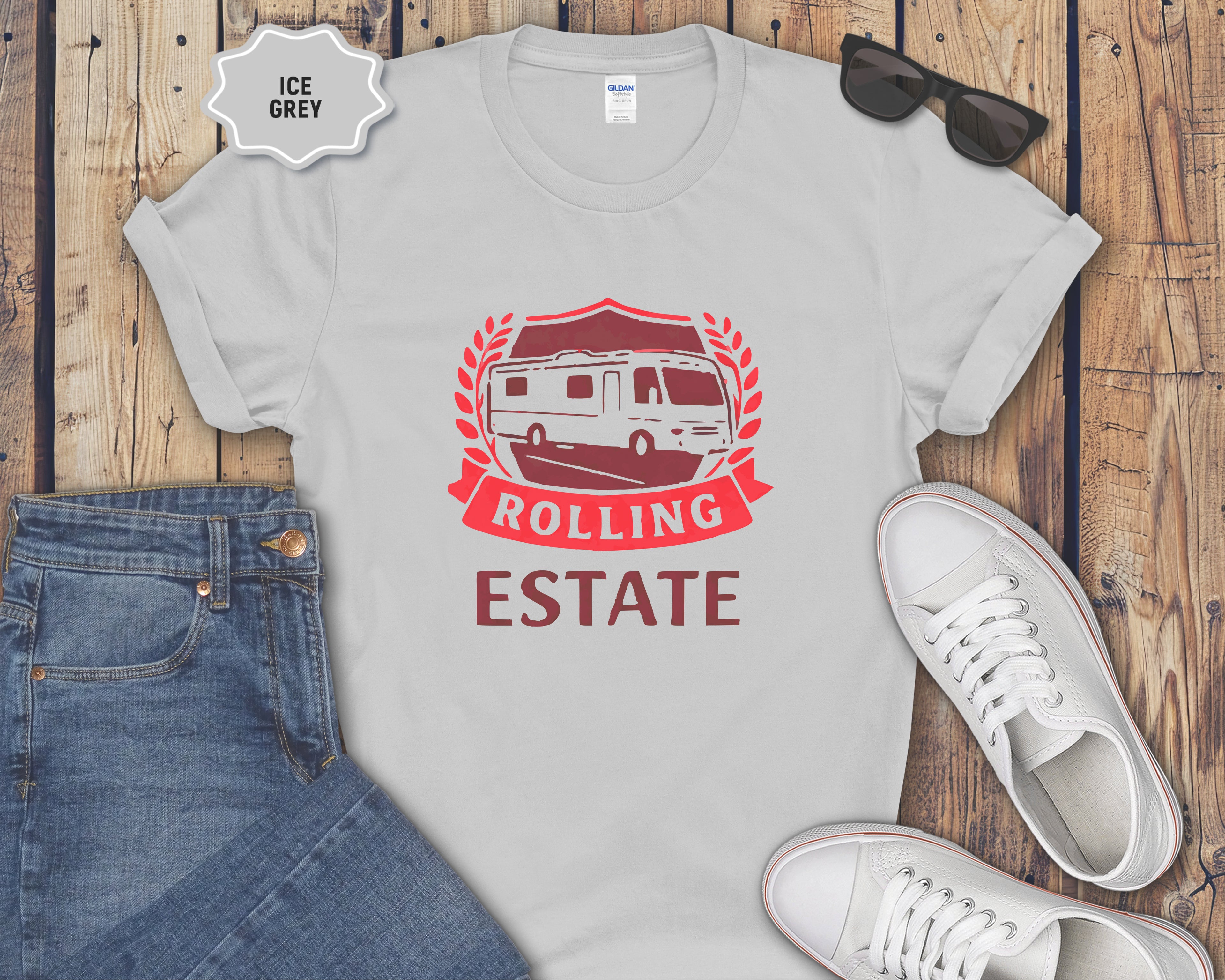 Rolling Estate RV Motorhome T-Shirt