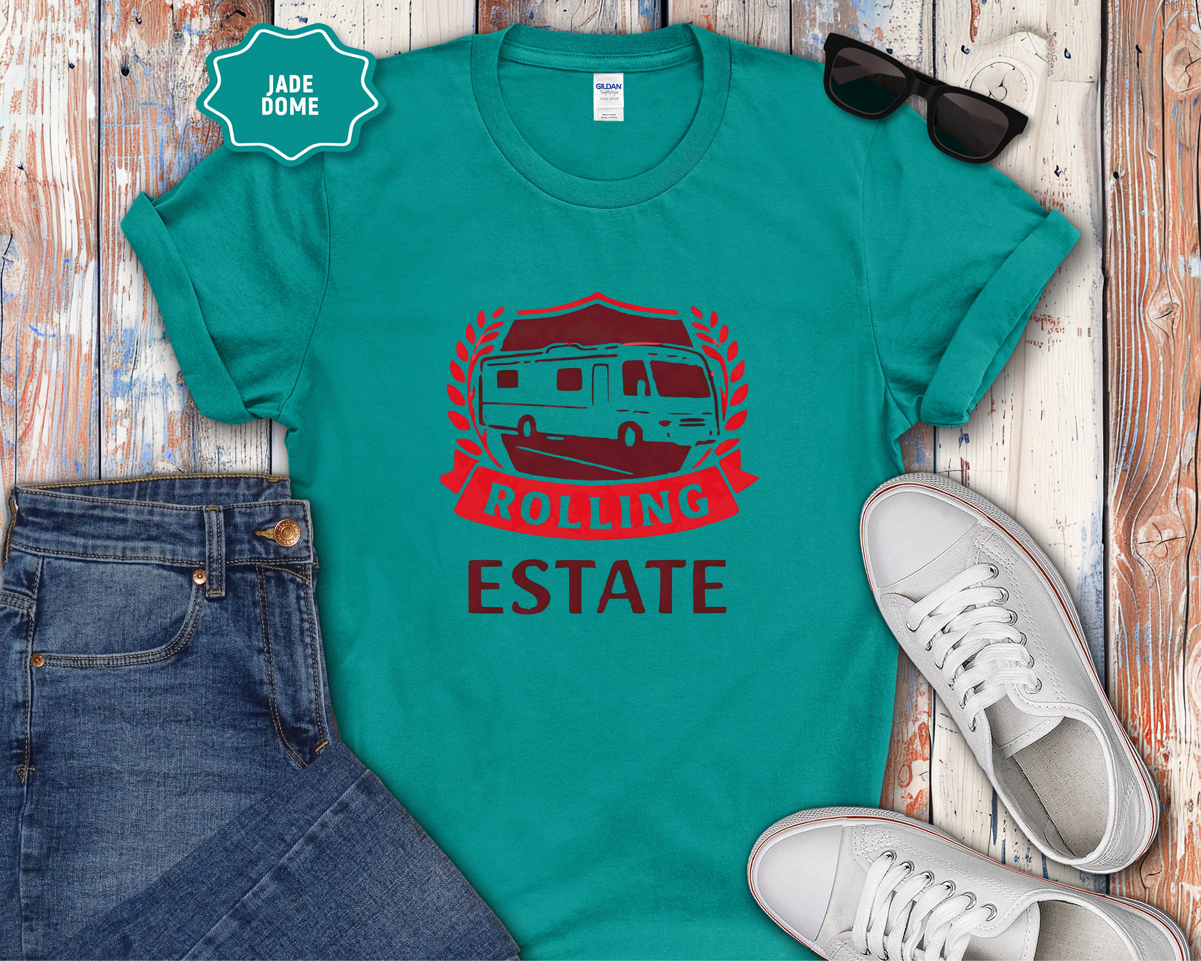 Rolling Estate RV Motorhome T-Shirt