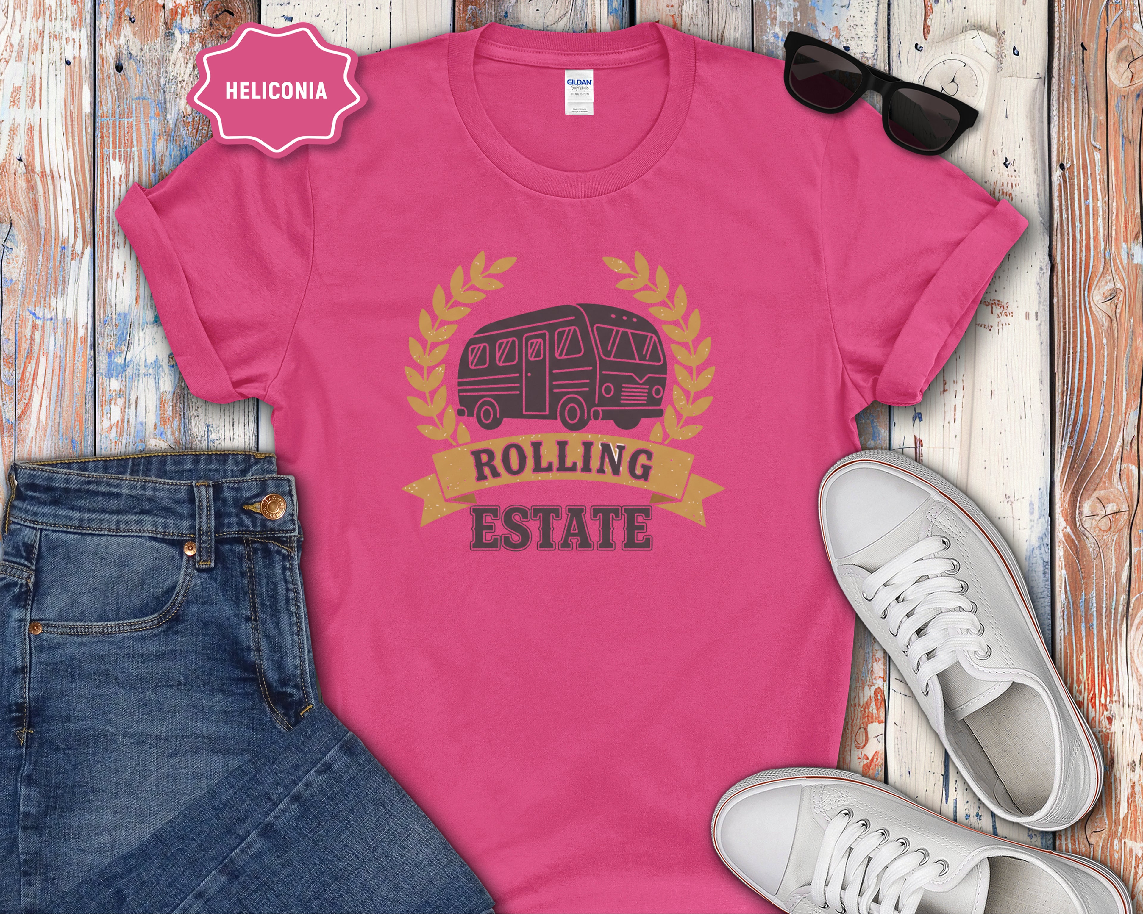Rolling Estate Graphic T-Shirt
