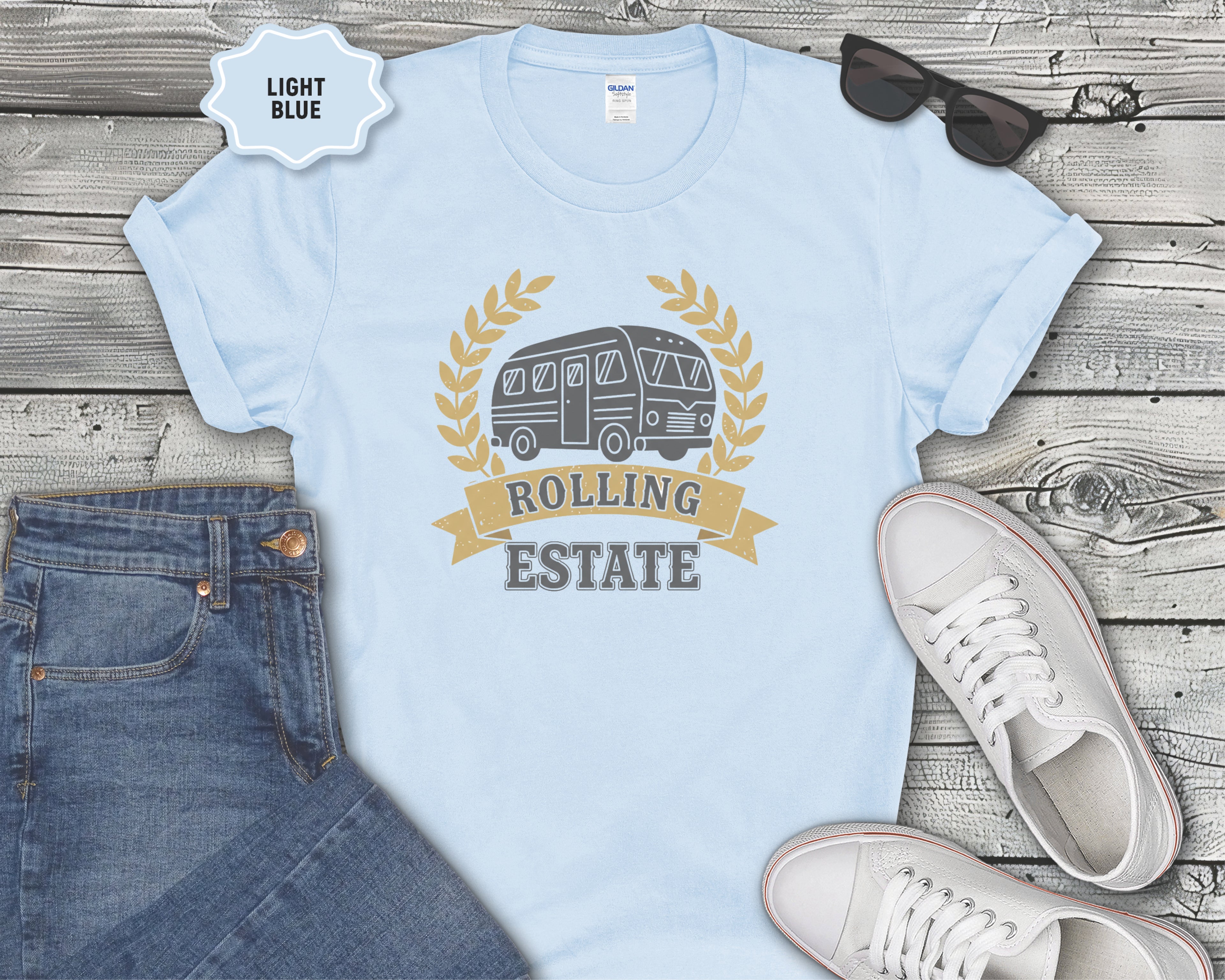 Rolling Estate Graphic T-Shirt