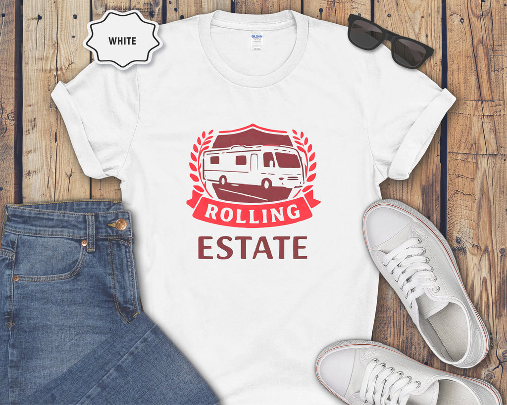Rolling Estate RV Motorhome T-Shirt