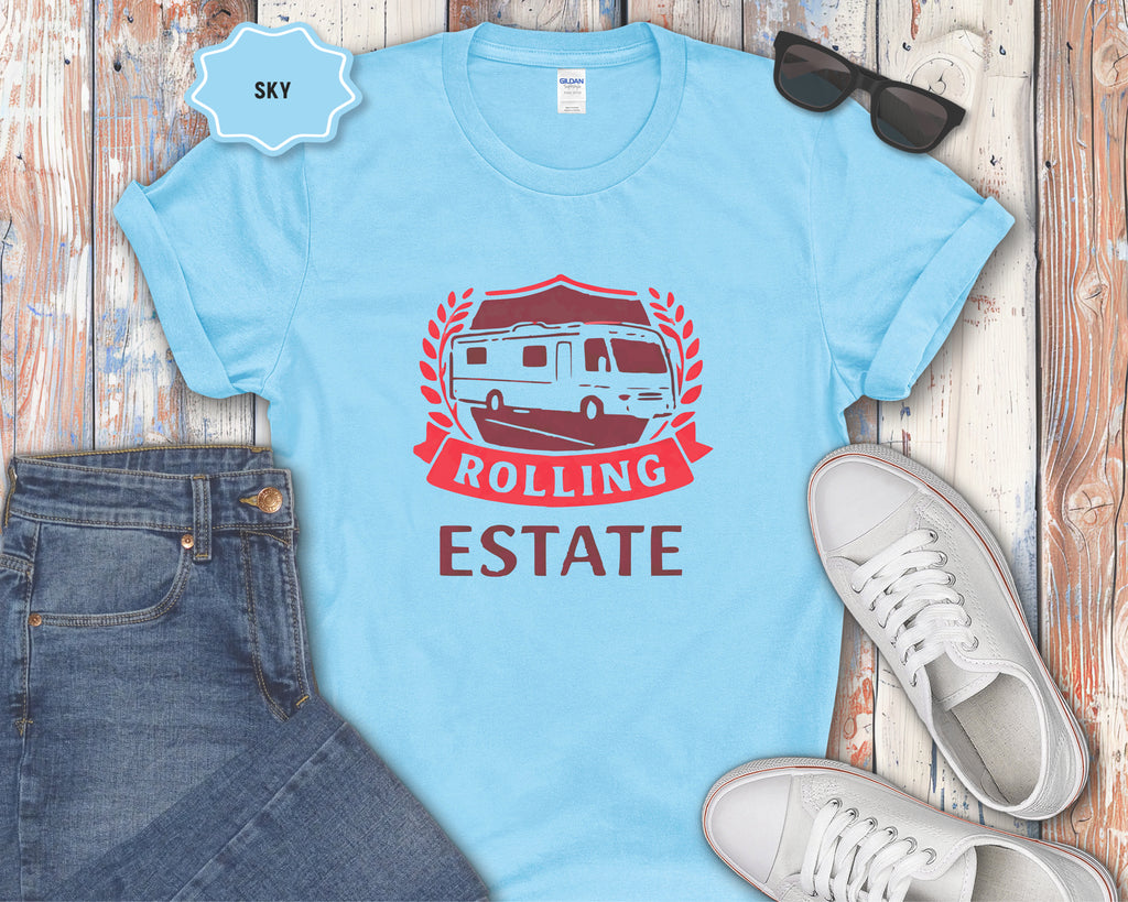 Rolling Estate RV Motorhome T-Shirt