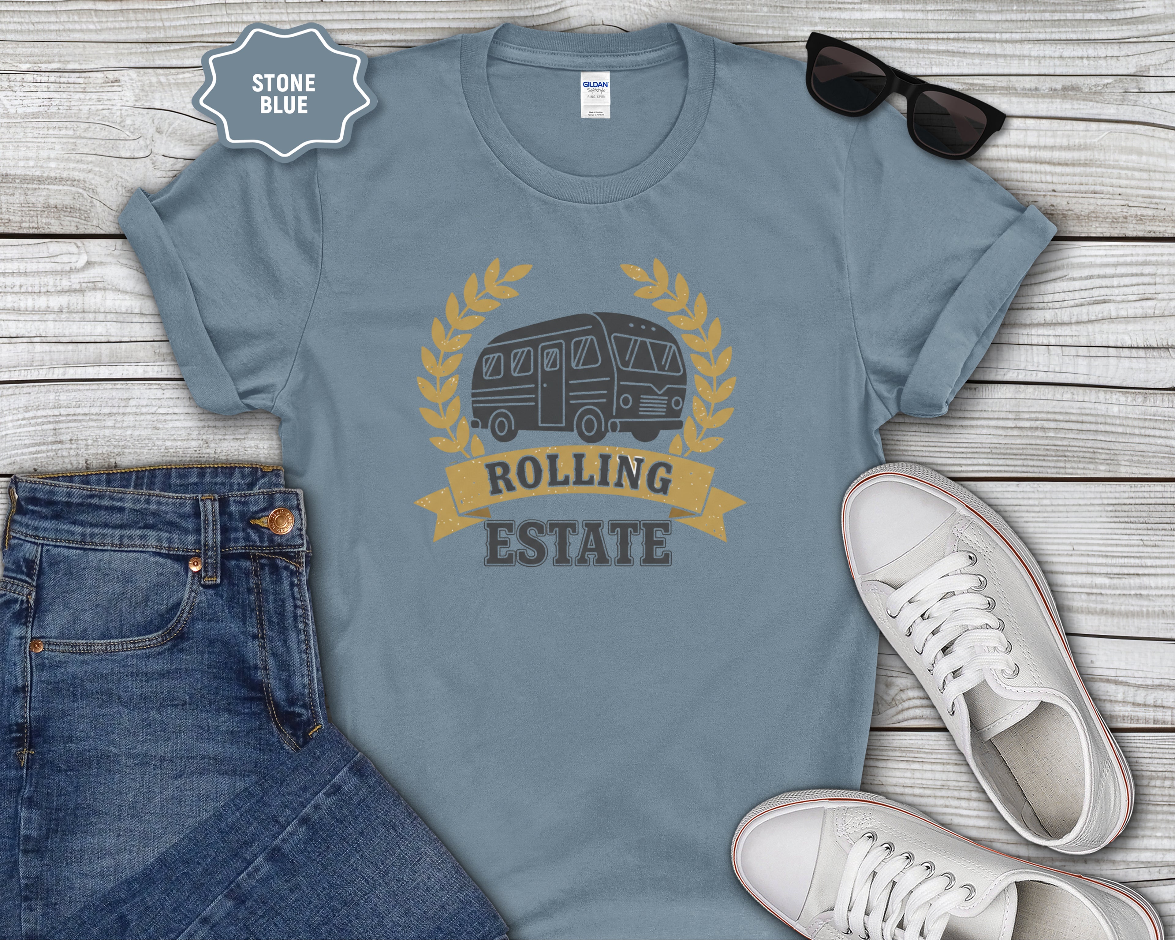 Rolling Estate Graphic T-Shirt