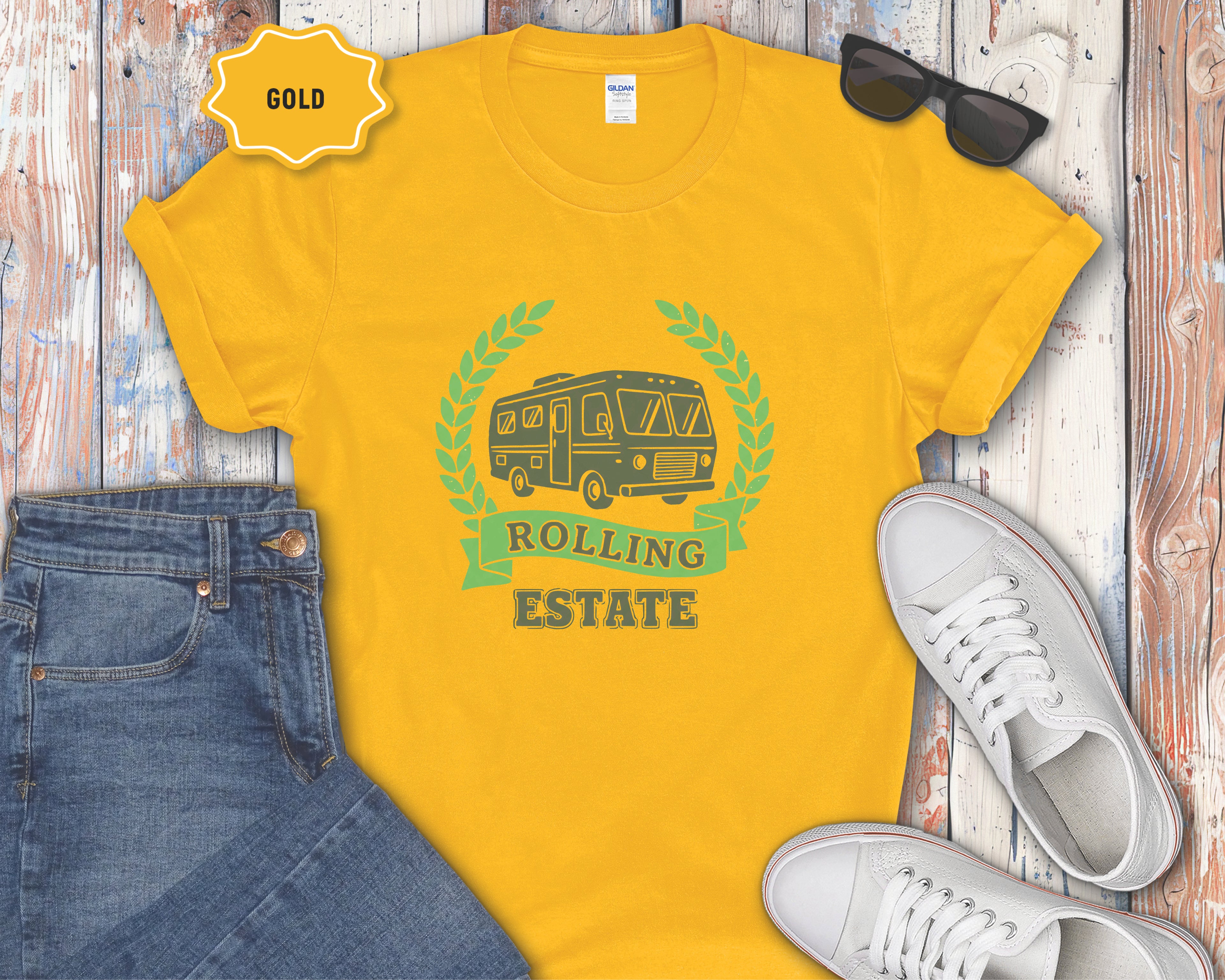 Rolling Estate RV Motorhome T-Shirt