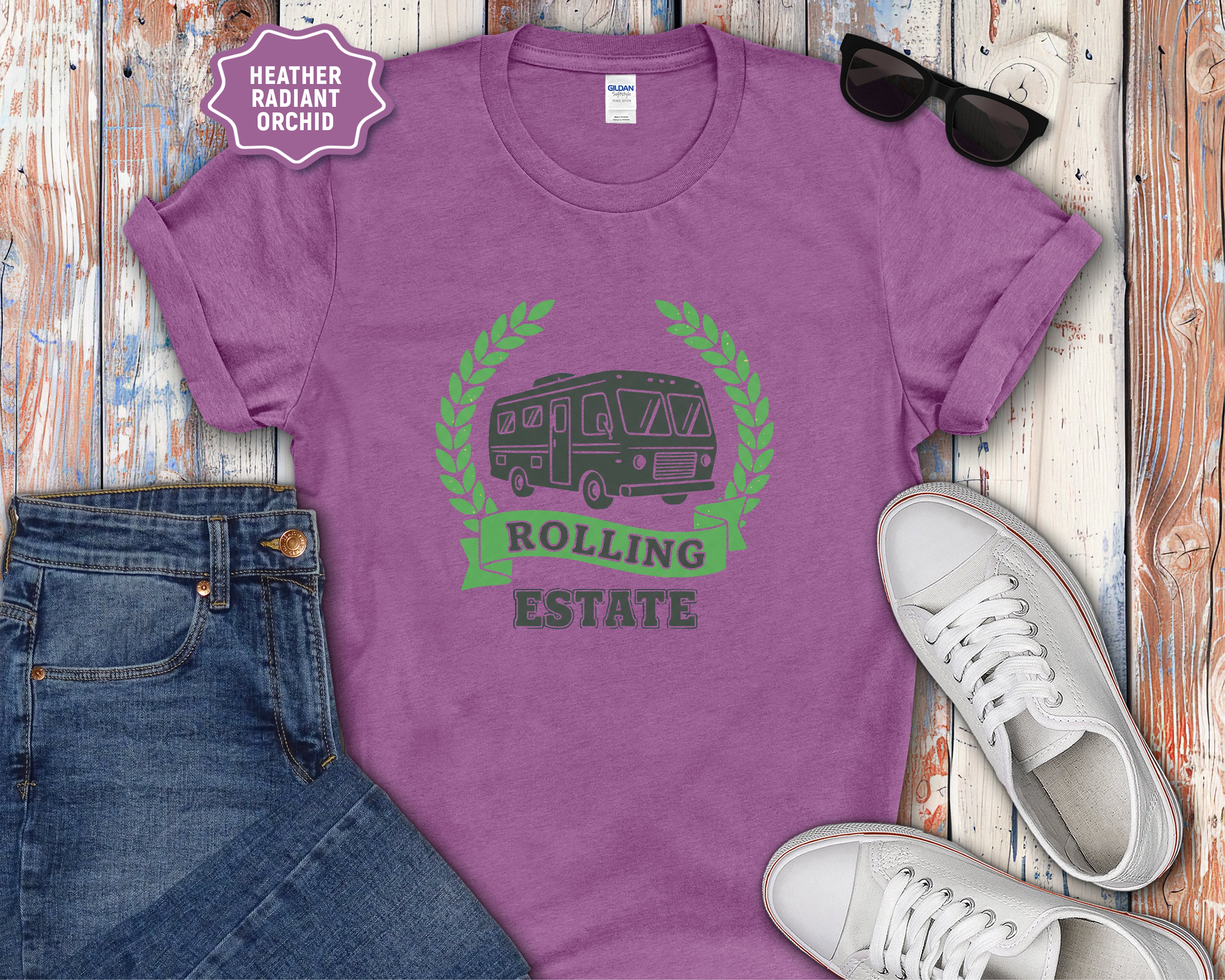 Rolling Estate RV Motorhome T-Shirt