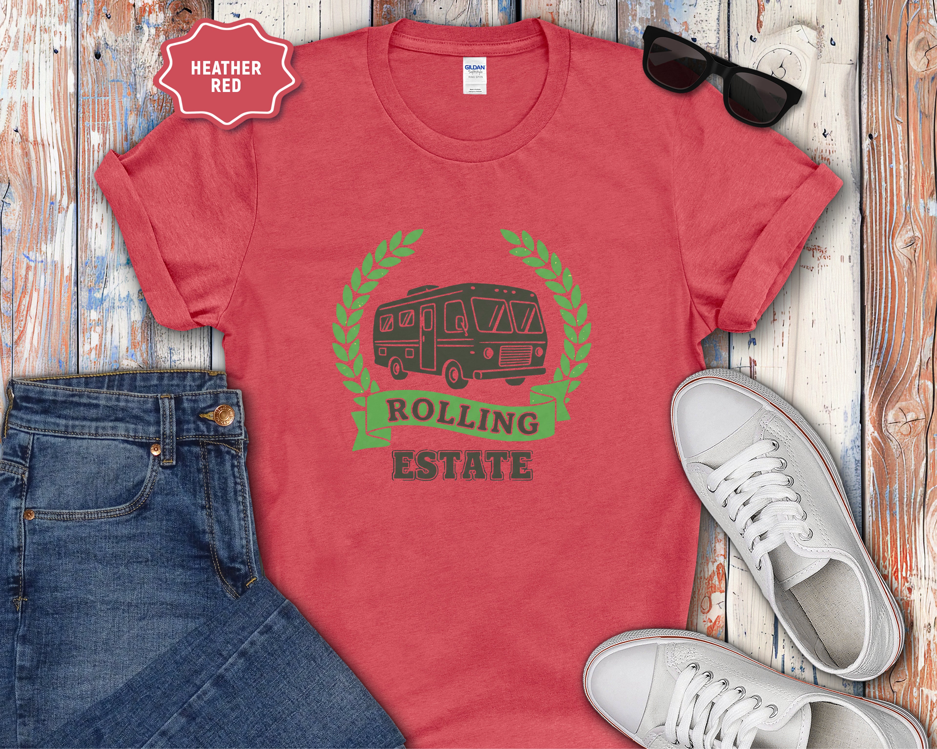 Rolling Estate RV Motorhome T-Shirt