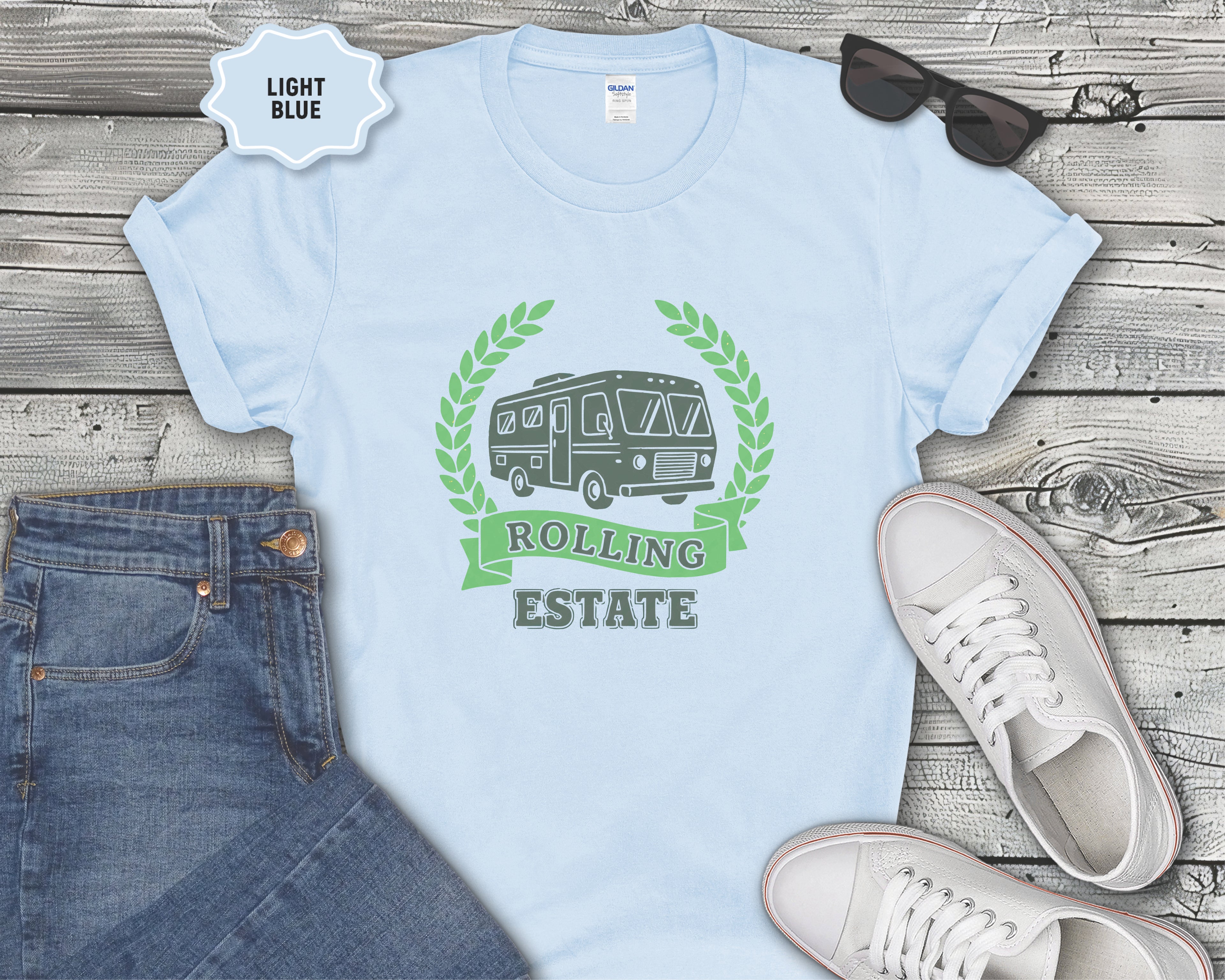Rolling Estate RV Motorhome T-Shirt