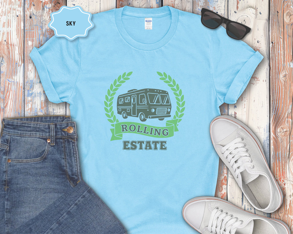 Rolling Estate RV Motorhome T-Shirt