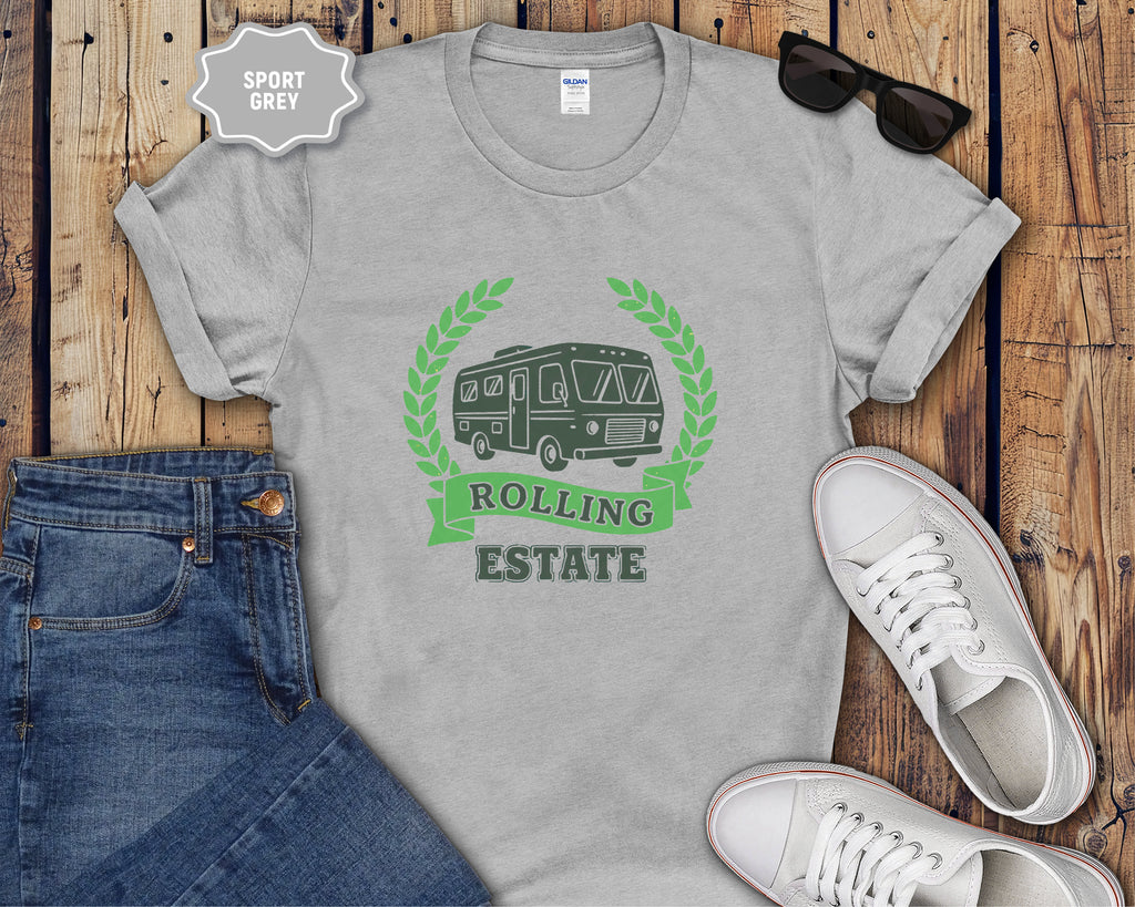 Rolling Estate RV Motorhome T-Shirt